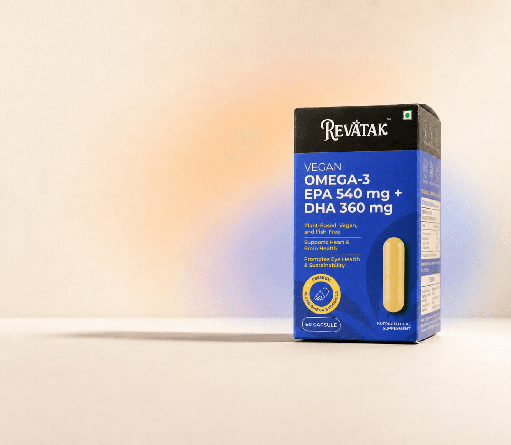 Omega-3 Vegan with 540 EPA + 360 DHA