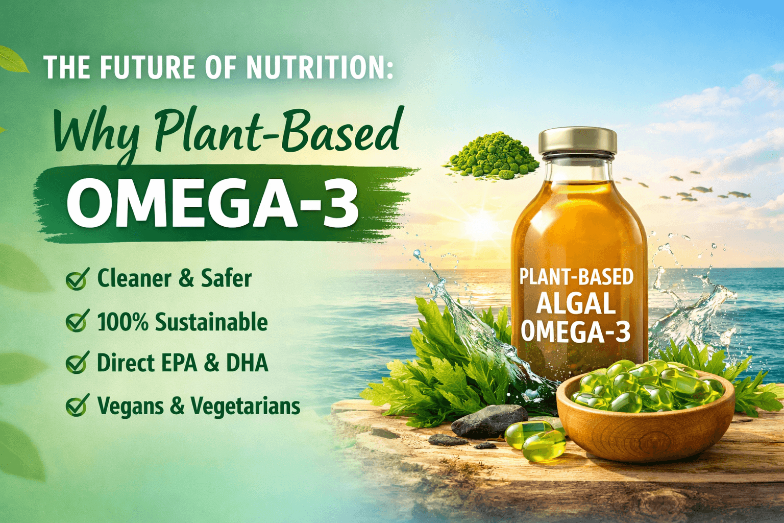 Why Plant-Based Omega-3 Is the Future of Nutrition!