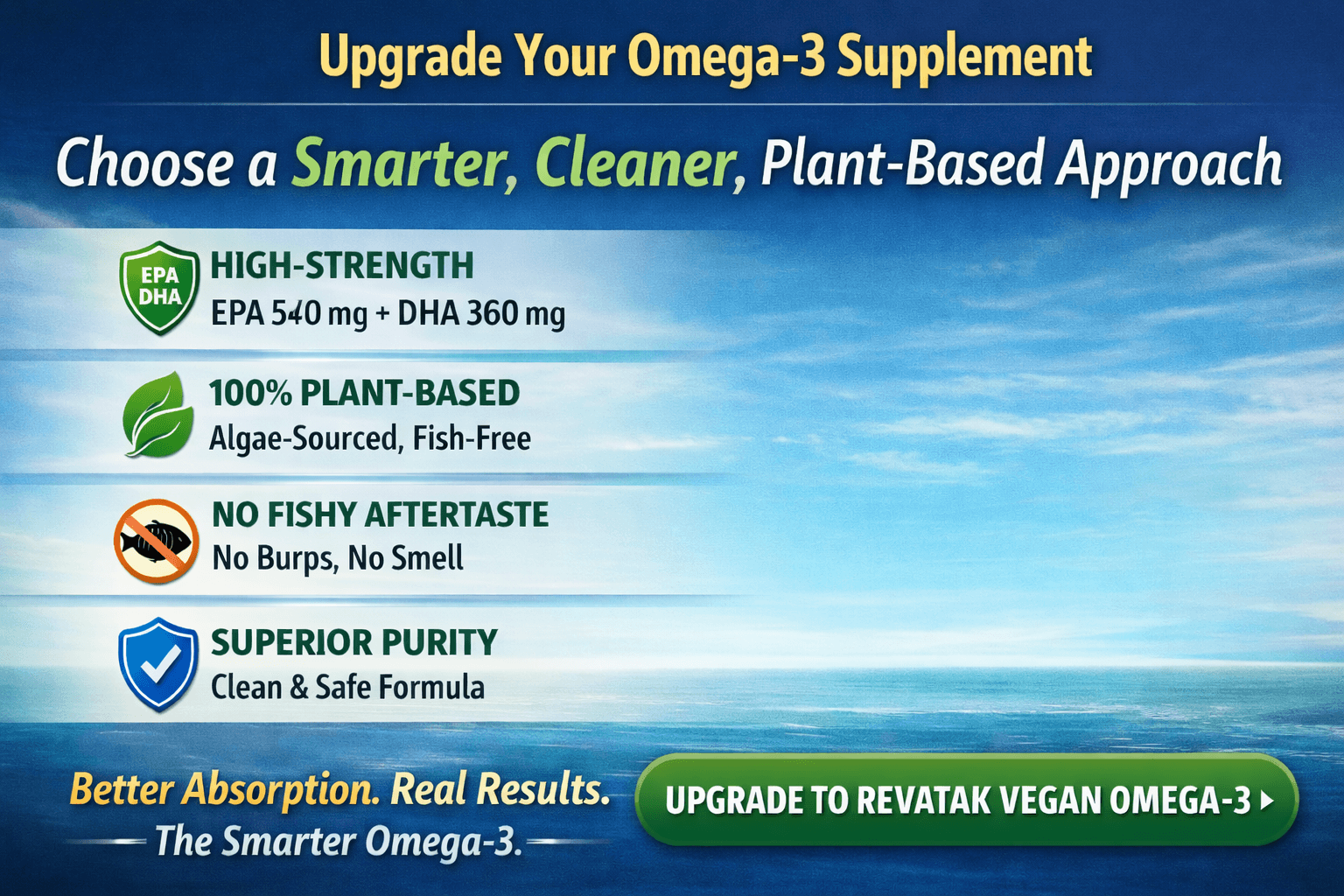 Why Revatak Vegan Omega-3 Is Different?