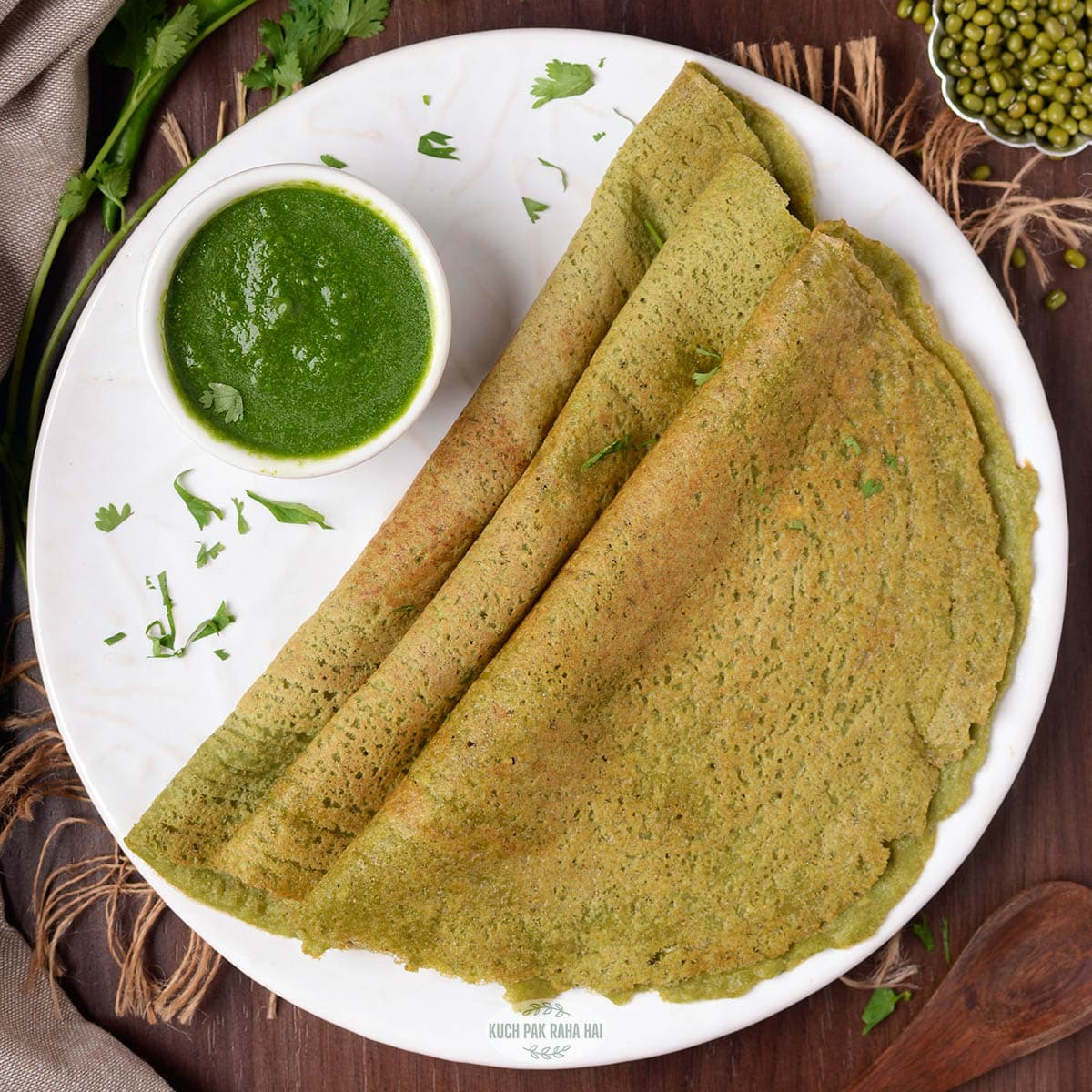 Easy Homemade Moong Dal Protein Chilla Recipe