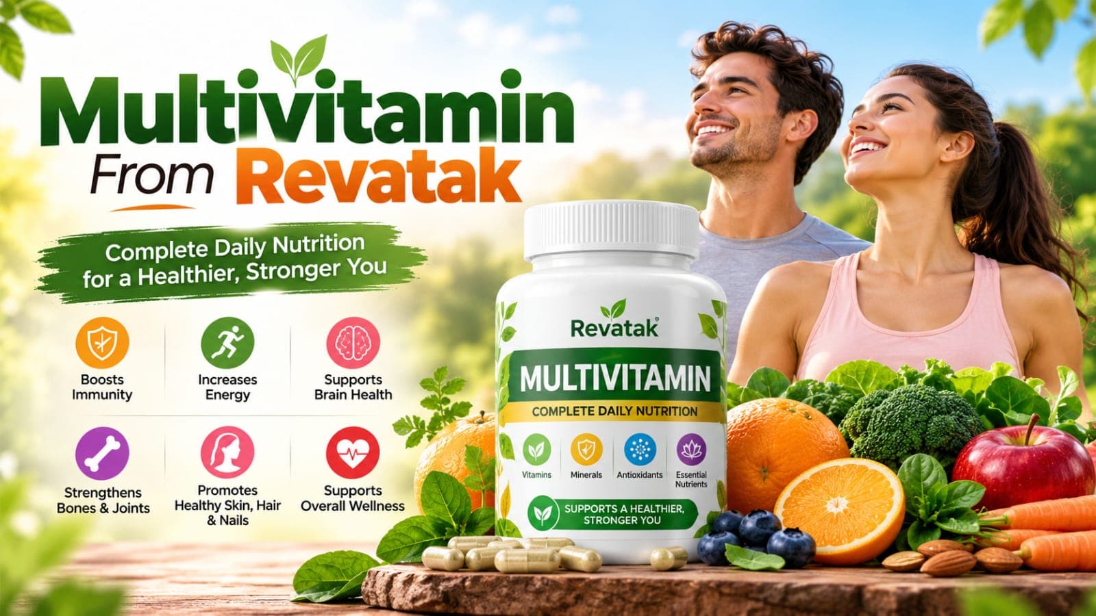 Multivitamin From Revatak | Daily Nutrition for Energy, Immunity & Overall Wellness